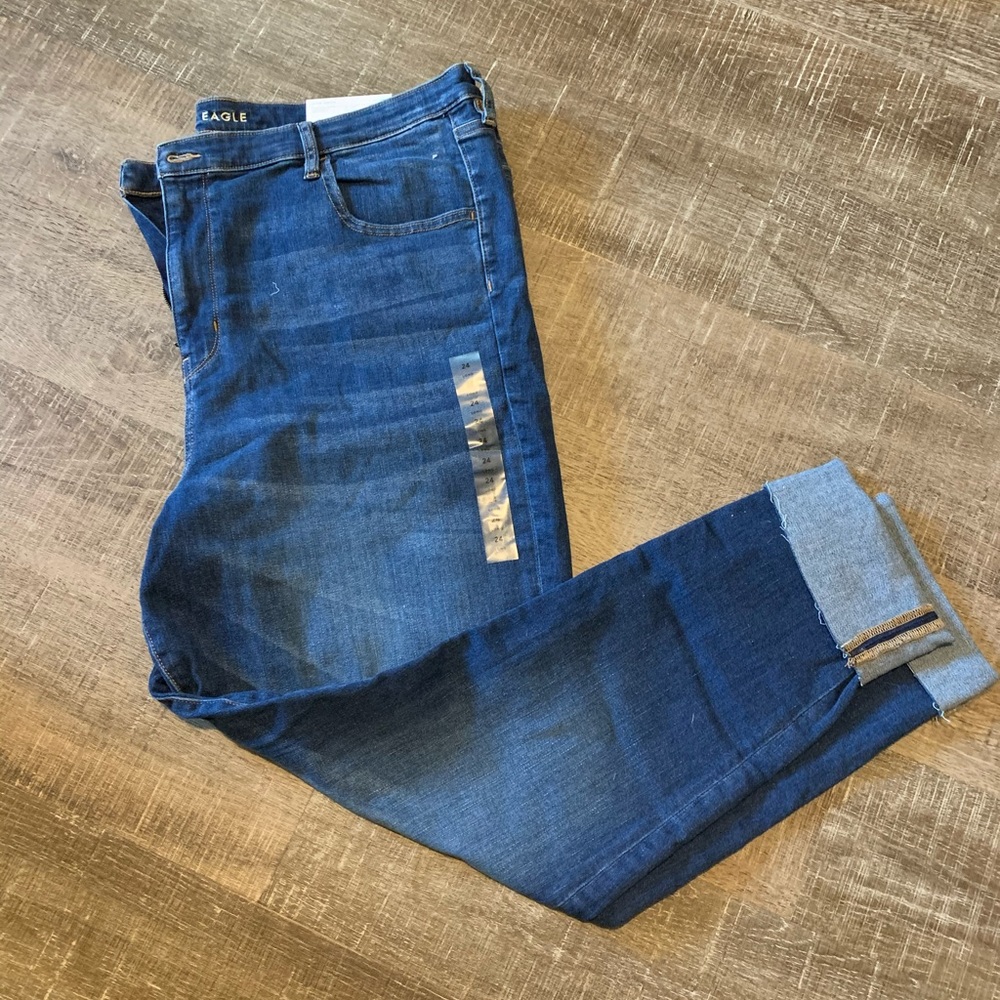New American Eagle Super Stretch Crop Jeggings